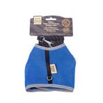 Havalı Dokuma Kedi Göğüs Ve Gezdirme Tasması Large Royal Mavi 1,5X30-40 Cm