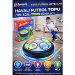 Havalı Futbol Topu Büyük Boy Işıklı Air Soccer Disk İç Mekan Oyunu