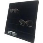 Havana Model Süet Kumaş Siyah Renk 38/36 Cm Bölmeli Gözlük Stand Kutusu