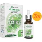 Haver D3K2 Sprey Damla 20 ml - 3 Adet (Toplam 60 ml) - Dezenfektan Hediyeli (%72 Alkol)