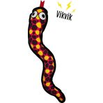 Havhav Sesli Peluş Yılan Köpek Oyuncağı Vikvik Sesli 11X57 Cm Büyük Irk Köpek Oyuncakları