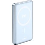 Havit 10000 mAh Magsafe Manyetik Kablosuz Powerbank Ultra Ince 20W, Iphone Uyumlu - Mavi