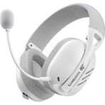 Havit Gamenote Fuxi-H3 Gaming Oyuncu Mikrofonlu Kulaklığı 7.1 - 4 Modlu (Bt, 2.4ghz, Type-C, 3.5mm) - Beyaz - Gri