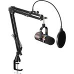 Havit Gamenote GK63 Pro Rgb Gaming Profesyonel Oyuncu Yayıncı Mikrofonu ve Masa Standı - Siyah
