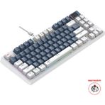 Havit Gamenote KB884L Rgb Mekanik Klavye 1.06INÇ Tft-Lcd Ekran - Red Switch - Mavi - Beyaz