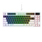 Havit Gamenote KB884L Rgb Mekanik Türkçe Klavye 1.06inç Tft-lcd Ekran - Brown Switch