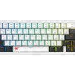 Havit Gamenote KB900L Rgb Aydınlatmalı Manyetik Switch Mekanik Oyuncu Klavyesi - 67 Tuş - Hot Swappable - Beyaz