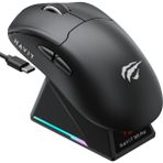 Havit Gamenote M5 Pro Superlight Kablosuz Gaming Mouse - 30.000 Dpı, PAW3950 - Rgb Şarj Standlı - Ekranlı - Siyah
