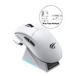 Havit Gamenote M5 PRO Superlight Kablosuz Gaming Mouse - 30.000 DPI, PAW3950 - RGB Şarj Standlı - Ekranlı