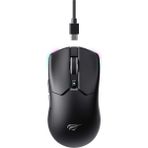 Havit Gamenote MS974WB 12000 DPI Tri-Mode Kablosuz Gaming Mouse Oyun İçin Üstün Performans - Siyah