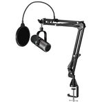 Havit Gk63 Pro Masa Standı ve Pop Filtre Hediyeli RGB Oyuncu Yayıncı Mikrofonu