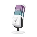 Havit GK65 RGB Profesyonel Yayıncı Mikrofonu 192kHz 24Bit Hi-Fi Dahili Ses Kartlı