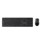 Havit KB261WB Kablosuz Klavye Mouse Seti – Türkçe Q, Ultra Sessiz Tuşlar - Siyah