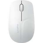 Havit MS48GT Kablosuz Sessiz Mouse 1600 DPI Hafif Tasarım Ev - Ofis Kullanımı İçin Uygun - Beyaz