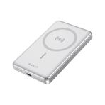 Havit PB5203 10000mAh 20 W Magsafe Ultra İnce Manyetik Kablosuz Powerbank Gri