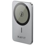 Havit PB5249 MagSafe 15W 3000mAh Ultra İnce 5.8mm Alüminyum Powerbank