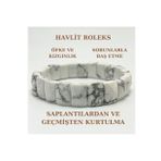 Havlit Doğal Taş Roleks Bileklik