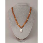 Havlit Taşlı Rudraksha Tohum Kolye Dolama Bileklik 8mm 49714