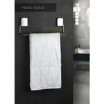 Havlu Askısı Paslanmaz Çelik Yapışkanlı Banyo Havluluk Düzenleyici Krom