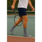 Havlu Erkek Tenis Çorabı 12 Çift Gri - 40 - 46