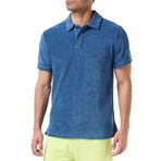 HAVLU POLO YAKA TİŞÖRT Indigo