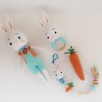 Havuçlu Yenidoğan Set Amigurumi Organik Oyuncak