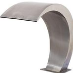 Havuz 17826 şelale Kobra 400-1000 mm 304 kalite 1,2 mm Paslanmaz çelik El Yapım