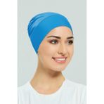 Havuz Deniz Düz Bone R-999-B Mavi - Standart