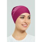 Havuz Deniz Düz Bone R-999-B Mürdüm - Standart