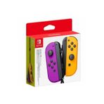 Havuz Elektronik Nintendo Switch Joycon Oyun Kolu Controller Neon Purple & Orange