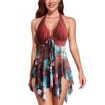 Havuz Için Iki Parça Mayo, şık Ve Rahat Bikini takımı. (4XL)