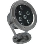 Havuz LED Armatür Aplik Su Geçirmez Açık Alan Aydınlatma Işık Gösterisi Sıva Üstü Krom Kasa Doğal Beyaz 4000K A-KRM-1203 IP68 18W 12V