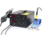 Havya Istasyonu Dijital Sıcak Hava Üflemeli 500W Etc 852D+ - Renkli
