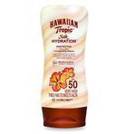 Hawaiian Tropic Lotion Silk Hydration 180 ml Spf50+ Tüm Cilt Tipleri İçin Uygun Nemlendiricili Güneş Losyonu