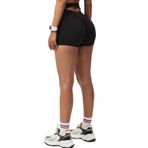 HAWILAND Kısa kadın taytı, Scrunch Butt spor şortu, Booty Push Up şort, yüksek bel, vücut şekillendirici, spor salonu, fitness antrenmanı için, #4 Siyah, XL