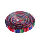 HAWILLOSCH Renkli Meksika Serape Kumaş Kurdele El Sanatları Sarma Polyester Çizgili Parti Süslemeleri De Celebration