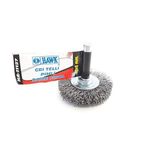Hawk 11127 40x6 mm Daire Fırça Gri Tel