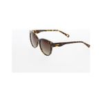 Hawk 2146 02 52 Kadın Güneş Gözlüğü - Kahverengi - Leopar