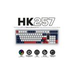 Hawk Gaming Chair HK257 Membrane LCD RGB Kablosuz/Bluetooth Kırmızı Mavi Full Türkçe Gaming Klavye