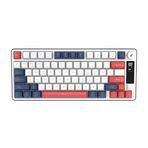 Hawk Gaming Hk255 Membrane Lcd Rgb Kablosuz/bluetooth Mavi Kırmızı %75 Türkçe Gaming Klavye