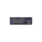 Hawk Gaming HK258 Membrane LCD RGB Kablosuz/Bluetooth Siyah Turuncu Full Türkçe Gaming Klavye (Gri Mor)