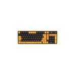 Hawk Gaming HK258 Membrane LCD RGB Kablosuz/Bluetooth Siyah Turuncu Full Türkçe Gaming Klavye (Sarı Siyah)