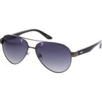 Hawk HW2327-01 59 Unisex Güneş Gözlüğü - Siyah
