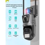 Hawk Vision 4mp Çift Lens 8X ZooM Ptz Ip Wifi Kamera