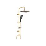 Hay Armatür Hay Armatür Dolce Gold Yağmur Sürgülü Duş Seti 0581