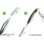 Hayabusa 60 gr 8 cm No:1 Fs 416 Jack Eye Groggy Jig Sahte Balık Yemi