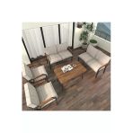 Hayal Balkon, Bahçe, Cafe, Metal Kanepe Koltuk Takımı , Bahçe Mobilyası, 2211 - 70X110 Masalı - Krem