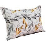 Hayal Çeyiz 2 Adet Yastık Kılıfı 50X70 Gizli Fermuarlı - 50 x 70 cm - Gri - Sarı