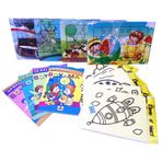 HAYAL Çocuklar için Aktivite Seti - 12 Parça, (Puzzle, Kum Boya, Boyama Kitabı)