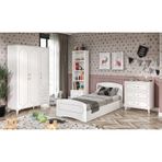 Hayal Modern Genç Odası Takımı Beyaz - 4 Parçalı Beyaz